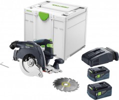 Festool 577679 HKC 55 Li 5,0 EBI-Plus-SCA GB 18v Cordless Circular Saw (2 x 18v 5.0Ah Bluetooth Batteries) £689.00